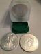 2009 American Silver Eagle $1 Coins 1 Roll Of 20 In Mint Tube