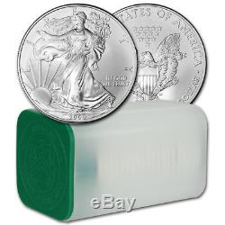 2009 American Silver Eagle (1 oz) $1 1 Roll Twenty 20 BU Coins in Mint Tube