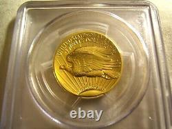 2009 Ultra High Relief $20 Double Eagle gold PCGS MS70 with mint packaging & COA