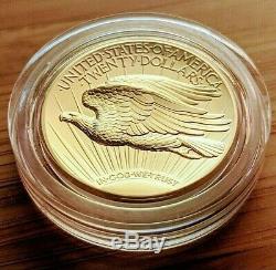 2009 Ultra High Relief Double Eagle NO RESERVE Mint Box/Book