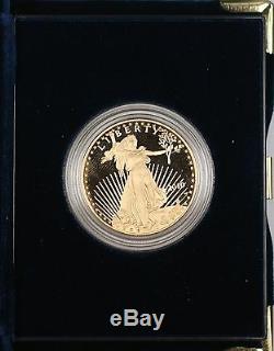 2010 $50 American Eagle 1Oz Gold Proof Coin as Issued by the United States Mint
