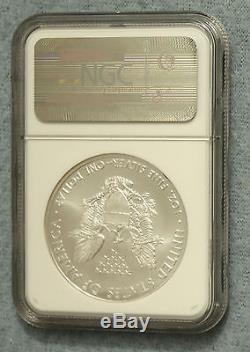 2010 American Silver Eagle NGC MS70 ER MINT SEALED BOX #1 VERY RARE (Lot28)