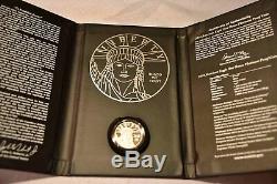 2010 US Mint 1 oz Proof Platinum American Eagle Coin Program Preamble Series