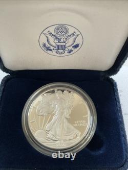 2010-W AMERICAN EAGLE99.9% Silver 31.072g One Troy Oz West Point Mint