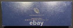 2011 25TH ANNIVERSARY 5-COIN AMERICAN SILVER EAGLE SET IN OGP WithCOA