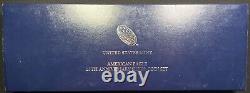 2011 25th Anniversary 5-coin American Silver Eagle Set Pcgs/ngc 68/69/70 In Ogp