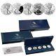 2011 American Eagle 25th Anniversary Silver Coin Set + Box / Coa Pristine