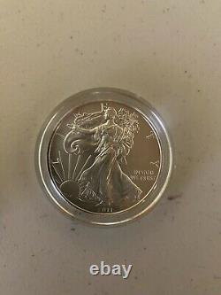 2011 American Eagle 25th Anniversary Silver Coin Set 5 Coin Set