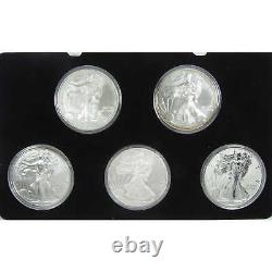 2011 American Eagle 25th Anniversary Silver Coin Set COA SKUCPC7073