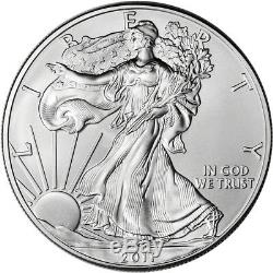 2011 American Silver Eagle (1 oz) $1 1 Roll Twenty 20 BU Coins in Mint Tube