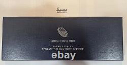 2011 Silver Eagle 5 Coin 25th Anniversary Set with Box & COA, PR, Rev PR, S, W, P #X8