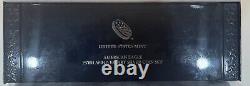 2011 Silver Eagle 5 Coin 25th Anniversary Set with Box & COA, PR, Rev PR, S, W, P #X8