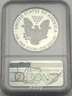 2011 W $1 Silver Eagle 25th Anniversary Proof NGC PF70 Ultra Cameo Edmund Moy