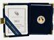 2011-w American Gold Eagle Proof 1/10 Oz $5 United States Mint Packaging & Coa