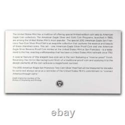 2012 American Eagle San Francisco Two Coin Set