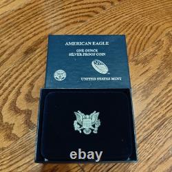 2012 American Eagle Silver Proof Coin One Ounce Silver West Point Mint