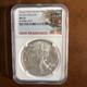 2012 (s) $1 American Silver Eagle Ngc Ms70 San Francisco