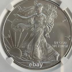 2012 (S) $1 American Silver Eagle NGC MS70 San Francisco