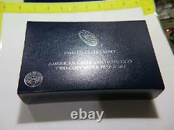 2012 S American Eagle San Francisco Silver Reverse Proof Coin Set U. S. Mint