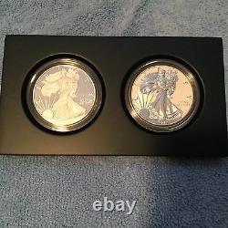 2012 S US Mint 75th Anniversary American Eagle Silver Set. With Box and COA