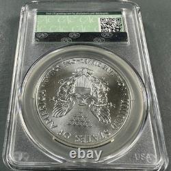 2012 Silver Eagle CAC MS69, signed by CAC President, Ron Drzewucki (90932)