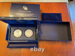 2012 US Mint American Eagle San Francisco 2-Coin Silver Proof Set