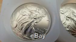 2013 American Silver Eagle x60 1 oz Coins 3 Rolls Lot