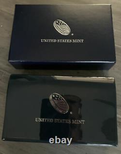 2013 US Mint American Eagle West Point 2 Coin Silver Set Reverse Proof/Enhanced