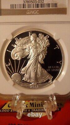 2013 W American Eagle Reverse Proof Silver Dollar NGC PF 70. Mint Condition