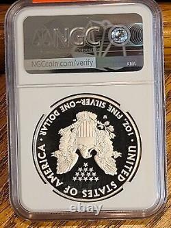 2013 W Proof Silver Eagle Ngc Pf70 Ultra Cameo From The Congratulations Set