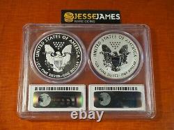 2013 W Silver Eagle Pcgs Pr69 Ms69 West Point Mint 2 Coin Set Multiholder