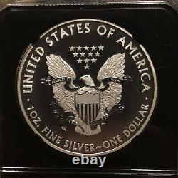 2013-W? Silver Eagle Set Reverse Proof PR-70 Enhanced SP-70 West Point Mint