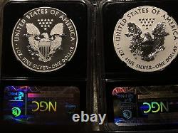 2013-W? Silver Eagle Set Reverse Proof PR-70 Enhanced SP-70 West Point Mint