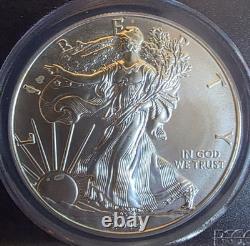 2014 $1 American Silver Eagle PCGS MS70 First StrikeEarly Release Beautiful
