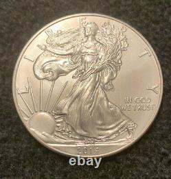 2014 AMERICAN EAGLE. 999 1oz FINE SILVER Bullion 20 BU Coins-Original Mint Roll