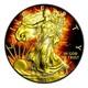 2014 American Eagle Burning 1 Oz Silver Coin Usa