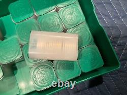2014 Lot of 20, silver eagle coins, 1 oz silver, BU from mint box