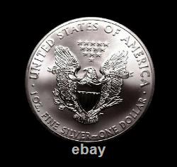 2014 Mint Roll of 20 1 Troy oz. 999 Fine Silver American Eagle Coins