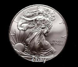 2014 Mint Roll of 20 1 Troy oz. 999 Fine Silver American Eagle Coins