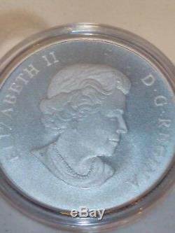 2014 Royal Canadian Mint 100 Dollar Silver coin, Bald Eagle