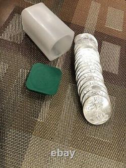 2015 American Silver Eagle 1 oz $1 1 Roll Twenty (20) Coins in Mint Tube