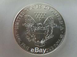 2015 American Silver Eagle Mint Tube of (20) 1 oz. Coins in BU Condition