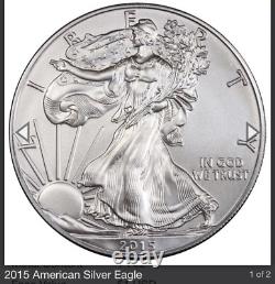 2015 American silver eagle 1 oz LOT Of 4 Free SH