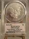 2015-(p) $1 Silver Eagle Pcgs Ms70 Mercanti Signed. Lowest Minted Eagle