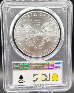 2015 (P) SILVER EAGLE PCGS Gold Seal MS69 Only 79640 STRUCK PHILADELPHIA MINT