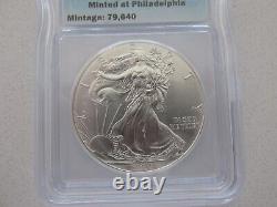 2015-P Silver Eagle ICG Brilliant Uncirculated Minted at Philadelphia #9