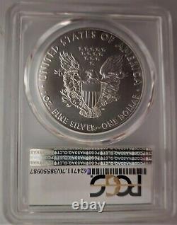 2015 (P) Silver Eagle PCGS MS70 VERY Rare Only 79,640. Big mistake at WP Mint