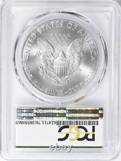 2015-P Silver Eagle Philadelphia Mint Label PCGS MS70