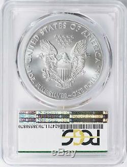 2015-P Silver Eagle Philadelphia Mint Label PCGS MS70 Cert 38550870