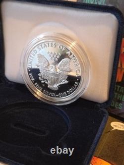 2015-W American Silver Eagle 1 oz Proof Coin OGP Box COA US Mint Gem
